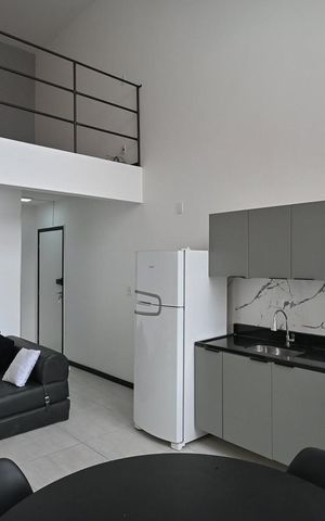 Apartamento para alugar com 38m², 1 quarto e sem vagaSala