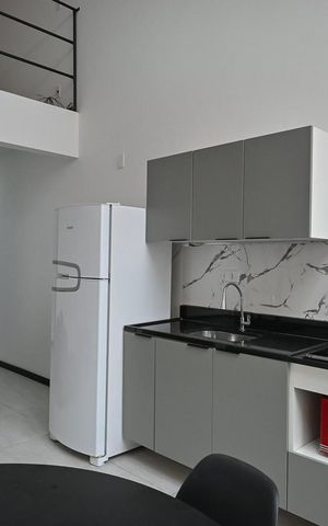 Apartamento para alugar com 38m², 1 quarto e sem vagaCozinha