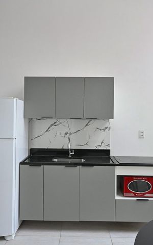 Apartamento para alugar com 38m², 1 quarto e sem vagaCozinha