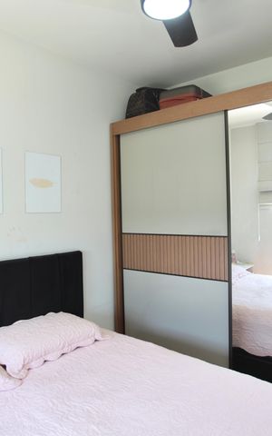 Apartamento à venda com 65m², 2 quartos e 2 vagasQuarto 2