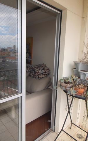 Apartamento à venda com 63m², 2 quartos e 1 vagaSala - Varanda