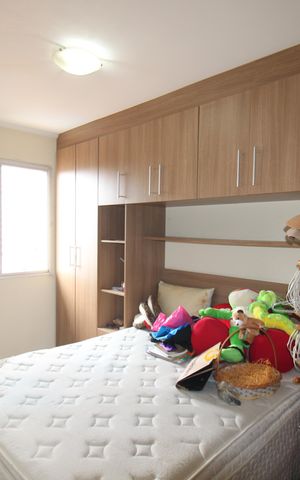 Apartamento à venda com 63m², 2 quartos e 1 vagaQuarto 2