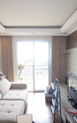 Apartamento à venda com 63m², 2 quartos e 1 vagaSala