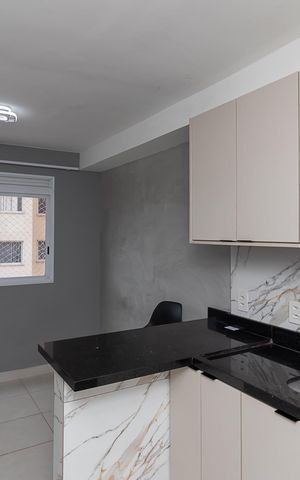 Apartamento para alugar com 35m², 2 quartos e sem vaga Apartamento para alugar com 35m², 2 quartos e sem vagaSala/Cozinha