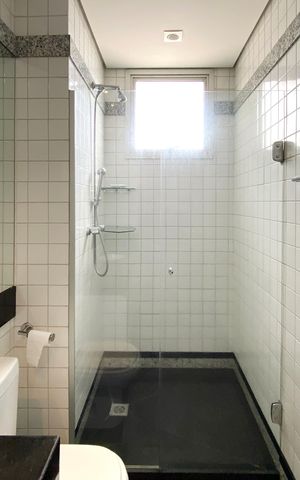Apartamento à venda com 60m², 1 quarto e 1 vaga Apartamento à venda com 60m², 1 quarto e 1 vagaBanheiro da Suíte