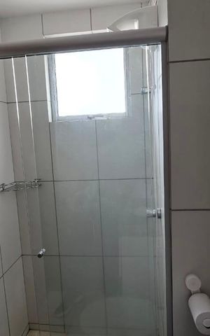 Apartamento para alugar com 62m², 2 quartos e 1 vaga Apartamento para alugar com 62m², 2 quartos e 1 vagaBanheiro da Suíte