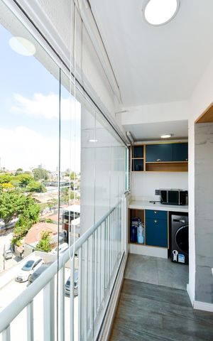Apartamento à venda com 47m², 1 quarto e 1 vagaVaranda da Sala