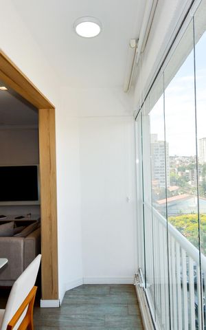 Apartamento à venda com 47m², 1 quarto e 1 vagaVaranda da Sala