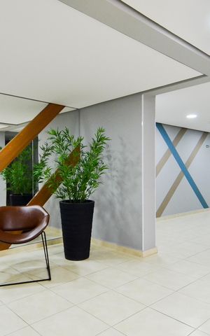 Apartamento à venda com 47m², 1 quarto e 1 vagaHall Social 
