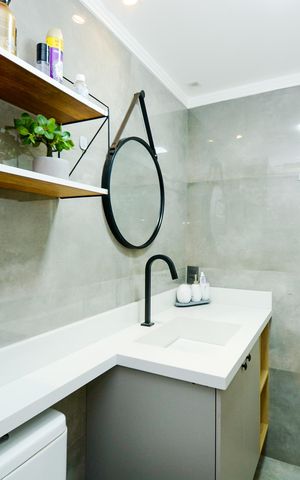 Apartamento à venda com 47m², 1 quarto e 1 vagaBanheiro