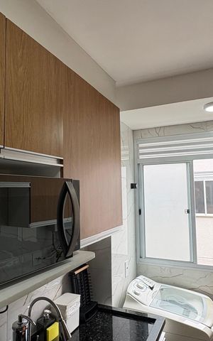Apartamento à venda com 44m², 2 quartos e 1 vaga