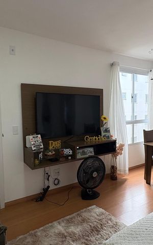Apartamento à venda com 44m², 2 quartos e 1 vaga
