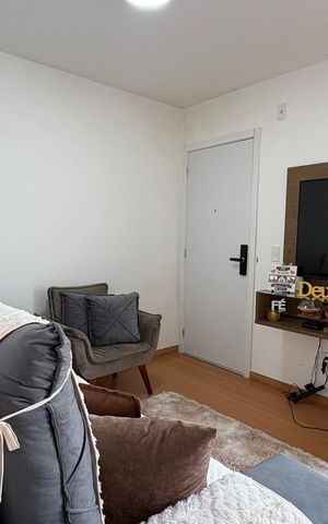 Apartamento à venda com 44m², 2 quartos e 1 vaga