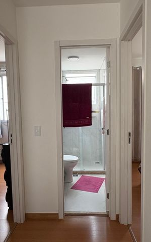 Apartamento à venda com 44m², 2 quartos e 1 vaga