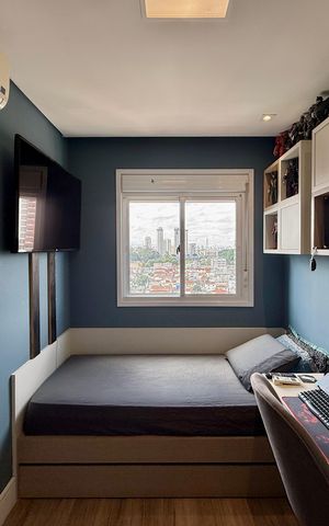Apartamento à venda com 68m², 2 quartos e 1 vagaQuarto 2