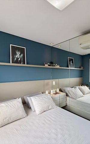Apartamento à venda com 68m², 2 quartos e 1 vagaSuíte 