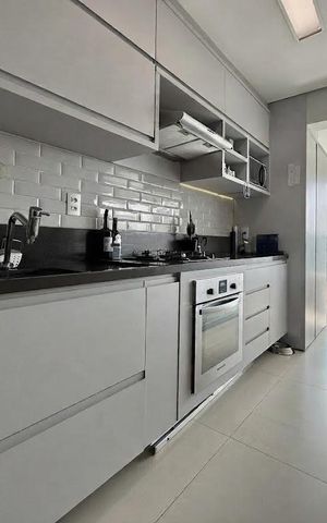 Apartamento à venda com 68m², 2 quartos e 1 vagaCozinha 