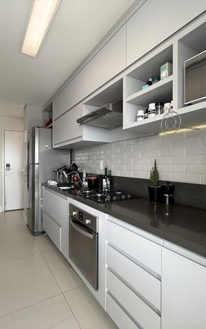 Apartamento à venda com 68m², 2 quartos e 1 vagaCozinha 