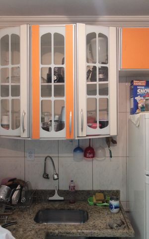 Apartamento à venda com 49m², 2 quartos e 1 vagaCozinha