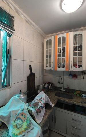 Apartamento à venda com 49m², 2 quartos e 1 vagaCozinha
