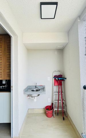 Apartamento para alugar com 58m², 2 quartos e 1 vaga Apartamento para alugar com 58m², 2 quartos e 1 vagaÁrea de Serviço