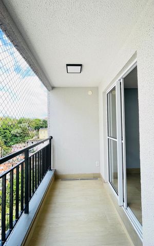 Apartamento para alugar com 58m², 2 quartos e 1 vaga Apartamento para alugar com 58m², 2 quartos e 1 vagaVaranda