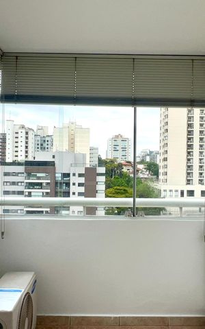 Apartamento para alugar com 40m², 1 quarto e 1 vaga Apartamento para alugar com 40m², 1 quarto e 1 vagaVaranda