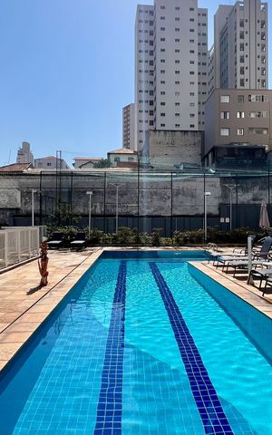 Apartamento para alugar com 40m², 1 quarto e 1 vaga Apartamento para alugar com 40m², 1 quarto e 1 vagaPiscina