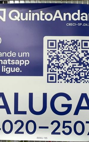 Apartamento para alugar com 40m², 1 quarto e 1 vaga Apartamento para alugar com 40m², 1 quarto e 1 vagaPlaca