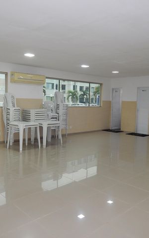 Apartamento para alugar com 42m², 2 quartos e 1 vagaÁrea comum - Salão de festas