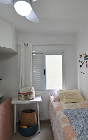 Apartamento à venda com 63m², 2 quartos e 1 vagaQuarto 2