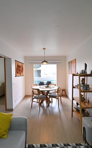 Apartamento à venda com 63m², 2 quartos e 1 vagaSala