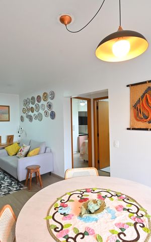Apartamento à venda com 63m², 2 quartos e 1 vagaSala