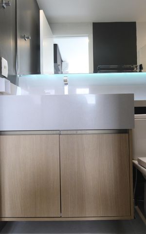 Apartamento para alugar com 52m², 2 quartos e 1 vagaBanheiro da suíte