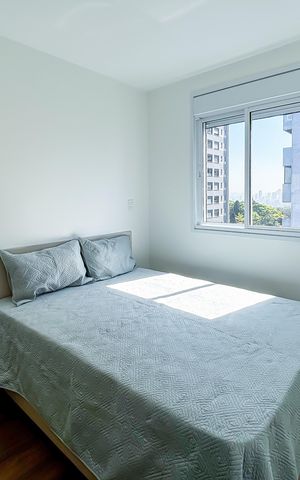 Apartamento para alugar com 30m², 1 quarto e sem vaga