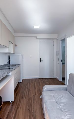 Apartamento para alugar com 30m², 1 quarto e sem vaga