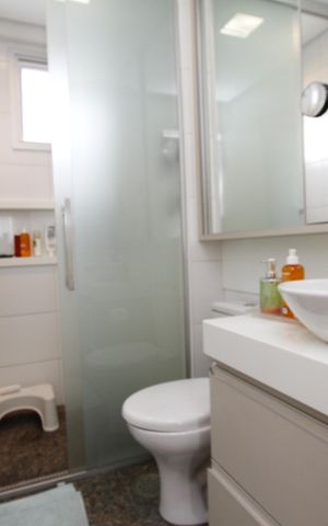 Apartamento para alugar com 85m², 3 quartos e 2 vagasBanheiro da Suíte