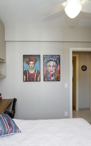 Apartamento para alugar com 85m², 3 quartos e 2 vagasQuarto 1