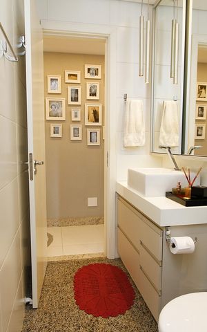 Apartamento para alugar com 85m², 3 quartos e 2 vagasBanheiro Social