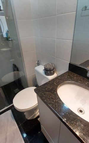 Apartamento à venda com 80m², 3 quartos e 2 vagas Apartamento à venda com 80m², 3 quartos e 2 vagasbanheiro 2