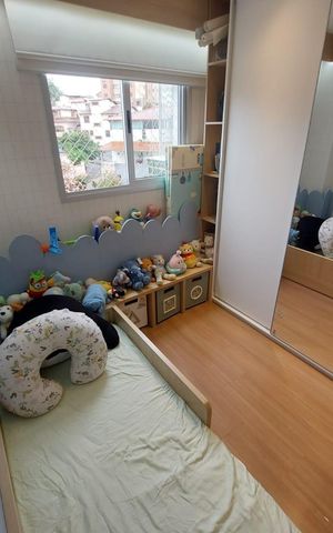 Apartamento à venda com 80m², 3 quartos e 2 vagas Apartamento à venda com 80m², 3 quartos e 2 vagasquarto 2