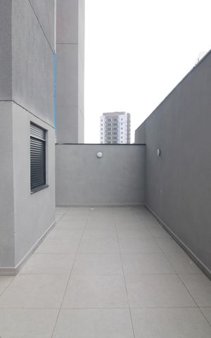 Apartamento à venda com 58m², 2 quartos e 1 vagaSala / Cozinha - Quintal