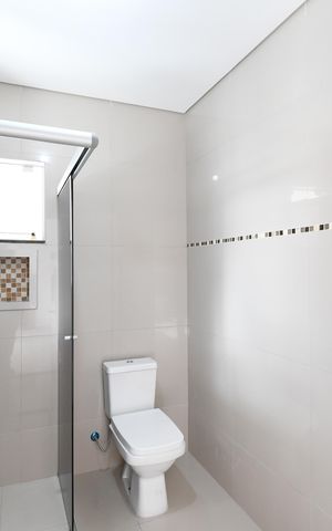 Casa para alugar com 140m², 3 quartos e 2 vagasBanheiro da Suíte