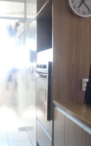 Apartamento à venda com 67m², 3 quartos e 2 vagasCozinha