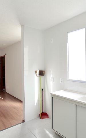 Apartamento para alugar com 43m², 2 quartos e 1 vagaCozinha e Área de Serviço