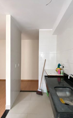 Apartamento à venda com 44m², 2 quartos e 1 vaga