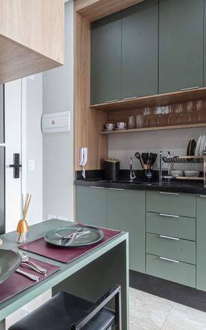 Apartamento para alugar com 24m², 1 quarto e sem vagaSala/Cozinha