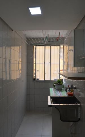 Apartamento para alugar com 49m², 2 quartos e 1 vagaAREA DE SERVIÇO