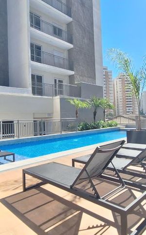 Apartamento para alugar com 35m², 2 quartos e sem vaga Apartamento para alugar com 35m², 2 quartos e sem vagaÁrea comum - Piscina