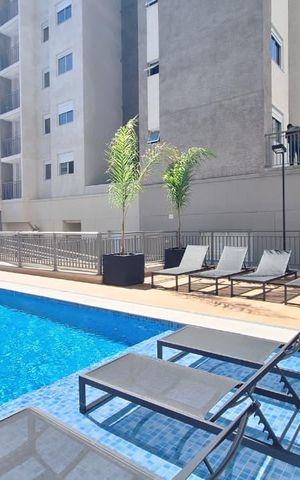Apartamento para alugar com 35m², 2 quartos e sem vaga Apartamento para alugar com 35m², 2 quartos e sem vagaÁrea comum - Piscina